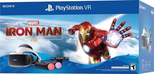 PlayStation VR Marvel's Iron Man VR Bundle, Compatible with PS4 & PS5: VR Headset, Camera, Move Motion Controllers (Renewed) - Image 2