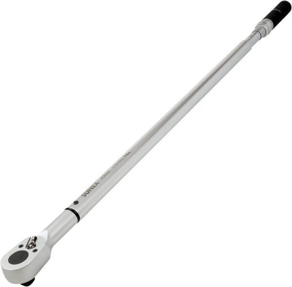 Sunex 40600, ¾" Drive, 48T Torque Wrench, 110 To 600'-Lb, 48 Tooth Ratcheting Mechanism, Accurate To 3% Clockwise & 6% Counterclockwise, Audible Click, Heat Treated Tube, Aluminum Handle