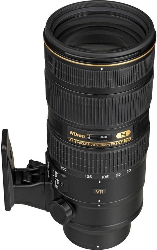 Nikon - AF-S NIKKOR 70-200mm f/2.8G ED VR II Telephoto Zoom Lens (2185) + Filter Kit + Cap Keeper + Cleaning Kit (Renewed) - Image 4