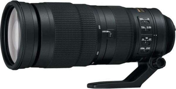 Nikon - AF-S NIKKOR 200-500mm f/5.6E ED VR Super Telephoto Zoom Lens (20058) + Filter Kit + Cap Keeper + Cleaning Kit (Renewed) - Image 3