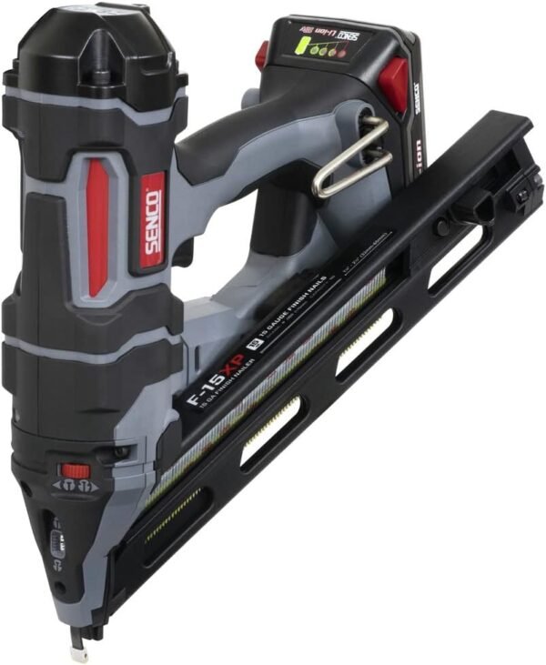 Senco 10L0001N Fusion F-15XP 18V Lithium-Ion 2-1/2 in. Cordless 15 ga. Finish Nailer (1.5 Ah) - Image 2