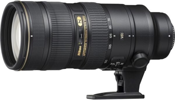 Nikon - AF-S NIKKOR 70-200mm f/2.8G ED VR II Telephoto Zoom Lens (2185) + Filter Kit + Cap Keeper + Cleaning Kit (Renewed) - Image 3