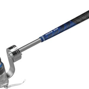 YEZRO Golf Club Attachment for Meta Quest 3S/3 - Adjustable Weighted Aluminum VR Golf Club Handle Accessories for Golf + with Real Grip, 90 Degree Design Keep Tracking | 2024 Upgrade Screws (Weighed)