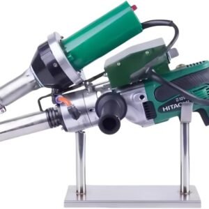 1600W Hand Extrusion Welder Gun Plastic Handheld Extruder Dual Heating System Welding Gun PP HDPE LDPE Pipe Welding Machine (220V Extruder)