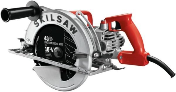 SKIL 10-1/4 In. Magnesium Worm Drive Circular Saw With Twist Lock- SPT70WM-71 - Image 2
