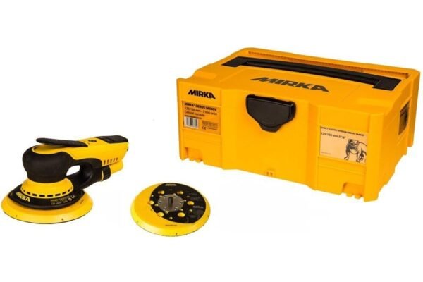 Mirka DEROS 650X CV Electric Random Orbital Sander with Case / 6 inch / 5mm orbit/Powerful and Professional Sanding Machine for Dust-free sanding / MID65020CAUS
