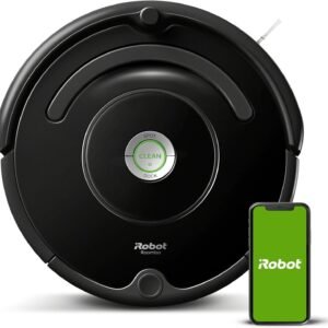 iRobot Roomba 675 Robot Vacuum-Wi-Fi Connectivity, Compatible with Alexa, Good for Pet Hair, Carpets, Hard Floors, Self-Charging (Renewed)