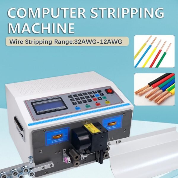 Automatic Wire Stripping Machine for 32-12AWG Copper Wires, Electronic wire cutting machine Computer stripping machine - Image 2