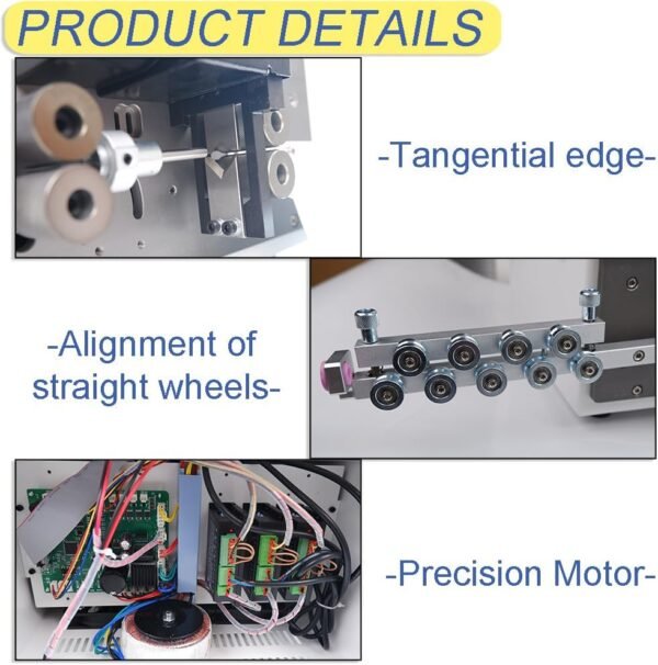 Automatic Wire Stripping Machine for 32-12AWG Copper Wires, Electronic wire cutting machine Computer stripping machine - Image 5