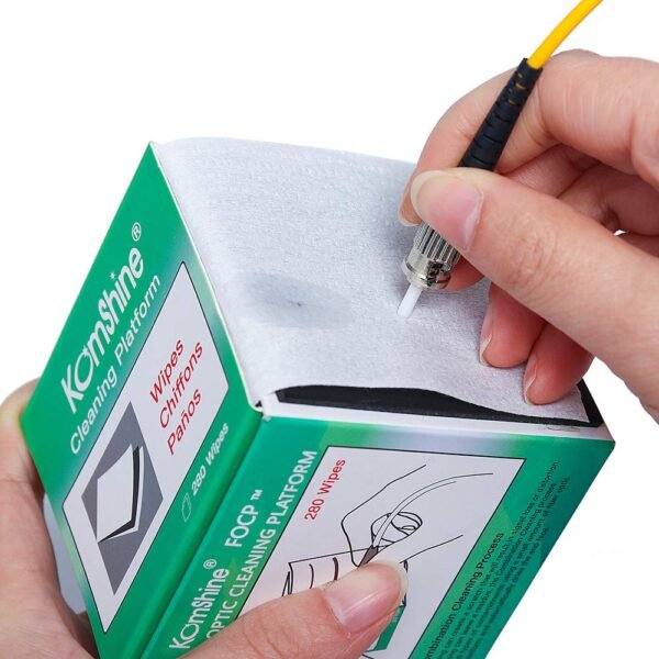 400X Magnification Optic Fiber Inspection Probe Komshine KIC-05D Optical Video Inspection Kit + Cleaner Cleaning Pen SC FC ST 2.5mm/LC 1.25mm + Fiber Cleaning Wipes 600+ Cleanings - Image 7