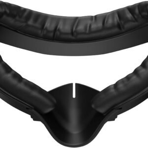VZNEK New Face Cover Pad for Oculus Quest 2, Sweatproof PU Leather Facial Interface & Face Cushion Pad - VR Accessories for Meta Quest 2, Ergonomical Design (Q2MZ)