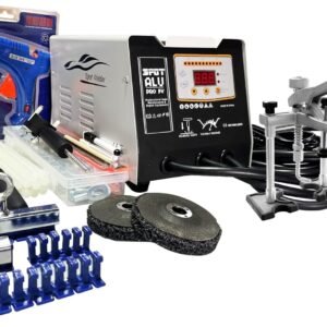 110V 120000UF Aluminum SPOT Welder Machine,Spot Welder Dent Puller, Vehicle DENT Puller,M4/M5/M6 Stud Welder Machine for CAR Body DENT REPIAR Shops (F6100)