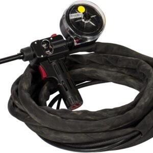 TWECO 1027-1397 MIG Spool Gun for Rebel 215ic Multi-Process Welder, 023"- 035" Welding Wire, 160 Amp, 12' Direct Connect Cable, Heavy Duty Drive Motor, Impact Resistance Handle Black