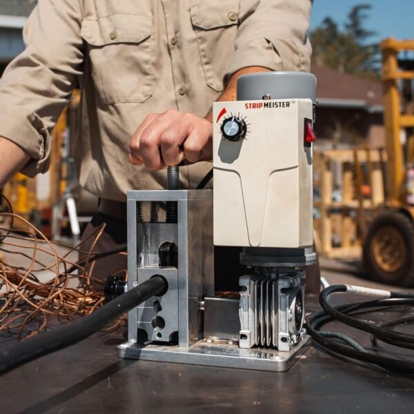 StripMeister E350x Wire Stripper Machine - Wire Stripping Machine For Copper Wires, Electric Wire Stripping For Scrap Metal & Cables, Cable Stripper, Automatic Wire Stripper up to 500mcm - Image 5