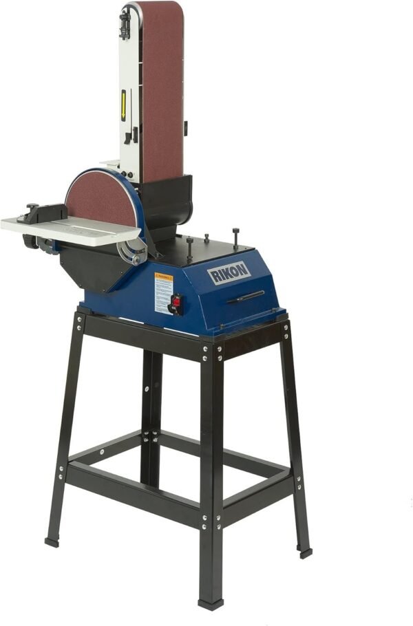 RIKON Professional Power Tools 6” x 48” Belt with 10” Disc Sander, 50-122 - Image 2