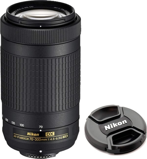 Nikon D7500 DSLR Camera Kit with 18-140mm VR + 70-300mm Zoom Lenses | Built-in Wi-Fi| 20.9 MP CMOS Sensor | EXPEED 5 Image Processor and Full HD 1080p | SnapBridge Bluetooth Connectivity (Renewed) - Image 2