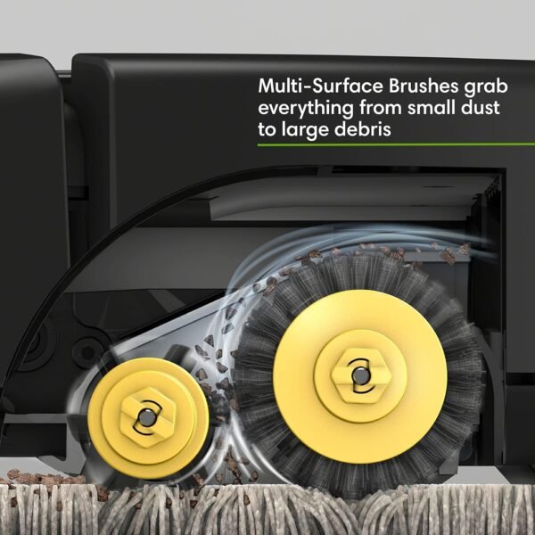 iRobot Roomba Vac Robot Vacuum (Q0120) - Easy to use, Power-Lifting Suction, Multi-Surface Cleaning, Smart Navigation Cleans in Neat Rows, Self-Charging, Alexa, 675 - Image 2