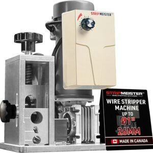 StripMeister E350x Wire Stripper Machine - Wire Stripping Machine For Copper Wires, Electric Wire Stripping For Scrap Metal & Cables, Cable Stripper, Automatic Wire Stripper up to 500mcm