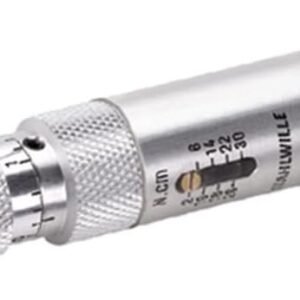 Stahlwille 51460003 Torque Screwdriver, Click-type, For Torque-controlled Bolt Tightening, w/ 1/4" Internal Hex Drive, Capable of Anticlockwise & Clockwise Tightening, Safe & Accurate, 0.2-3 in.lb