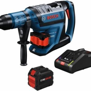 BOSCH GBH18V-45CK27 PROFACTOR™ 18V Connected-Ready SDS-max® 1-7/8 In. Rotary Hammer with (2) CORE18V® 12 Ah High Power Batteries