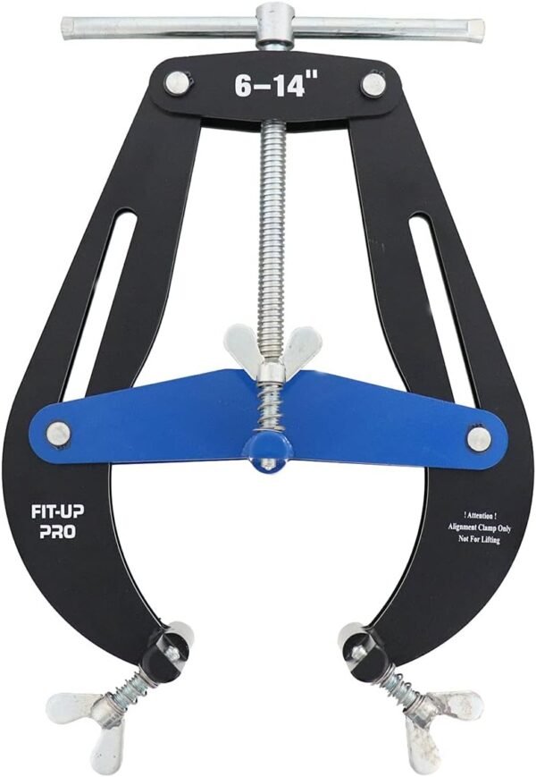 B&B Pipe 1222 PDQ Pipe Clamp (Large) fits 6 inches to 14 inches Pipe for Pipe Fitting, Fit Up, and Welding