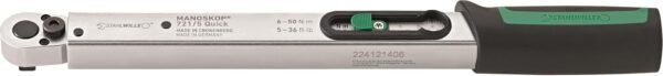Stahlwille 50204005 3/8-Inch Drive Click-Type Torque Wrench with Ratchet, Dual Stop Signal, and Integrated Magnifier for Precise and Reliable Tightening - Image 2