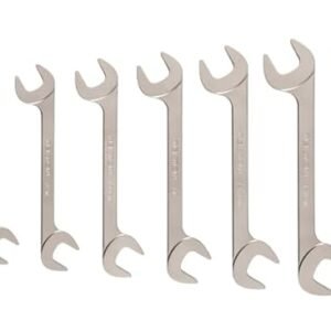 TEKTON Angle Head Open End Wrench Set, 23-Piece (1/4-1-1/2 in.) | WAE91007 | Made in USA