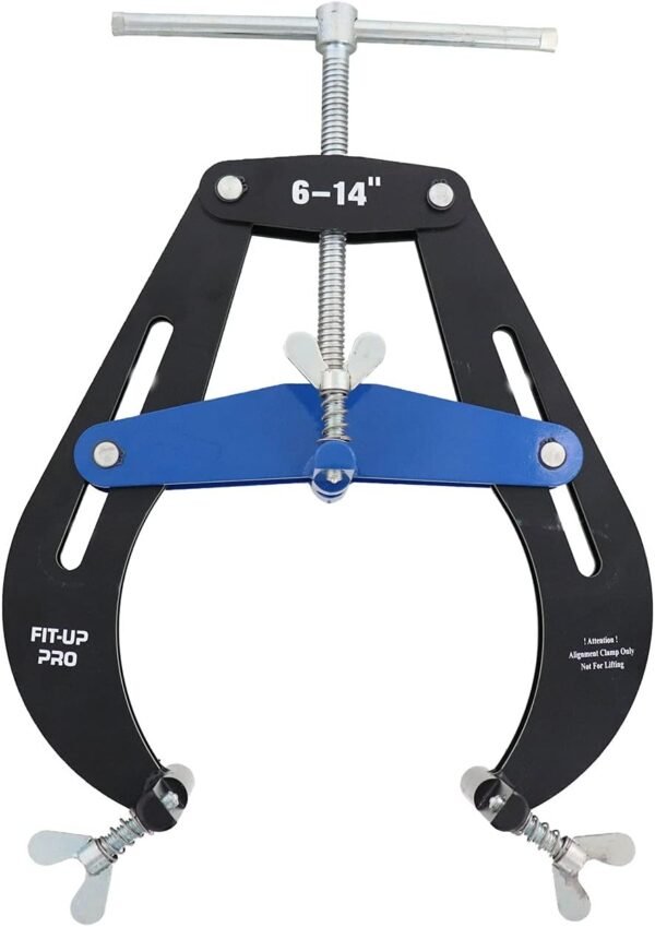 B&B Pipe 1222 PDQ Pipe Clamp (Large) fits 6 inches to 14 inches Pipe for Pipe Fitting, Fit Up, and Welding - Image 2