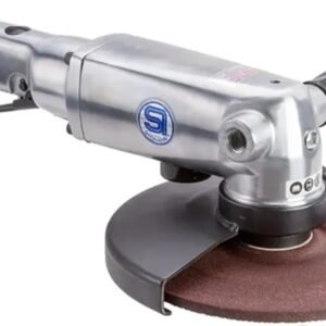SI-2600L 7" Air Angle Grinder - 12,000 RPM, Safety Lever, Heavy Duty, Made in Japan - Industrial Metal Grinding, Cutting, Surface Prep