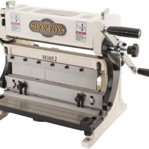 Shop Fox M1052 3-In-1 Sheet Metal Machine, 12-Inch