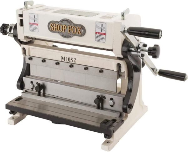 Shop Fox M1052 3-In-1 Sheet Metal Machine, 12-Inch