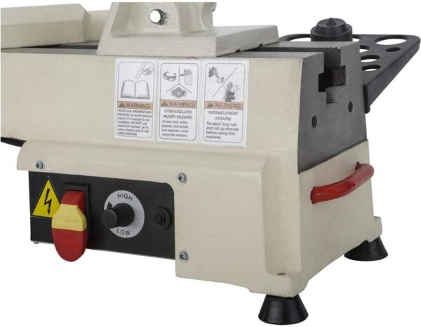Shop Fox W1836 Bench Top Wood Lathe, 12" x 15" - Image 5