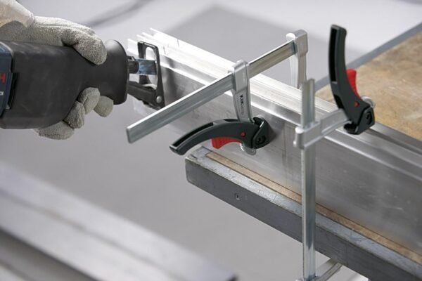 Bessey KLI-S Kliklamp Systainer Set with 16 Clamps, Silver, teilig - Image 3