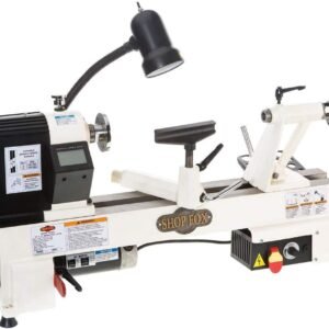 Shop Fox W1836 Bench Top Wood Lathe, 12" x 15"