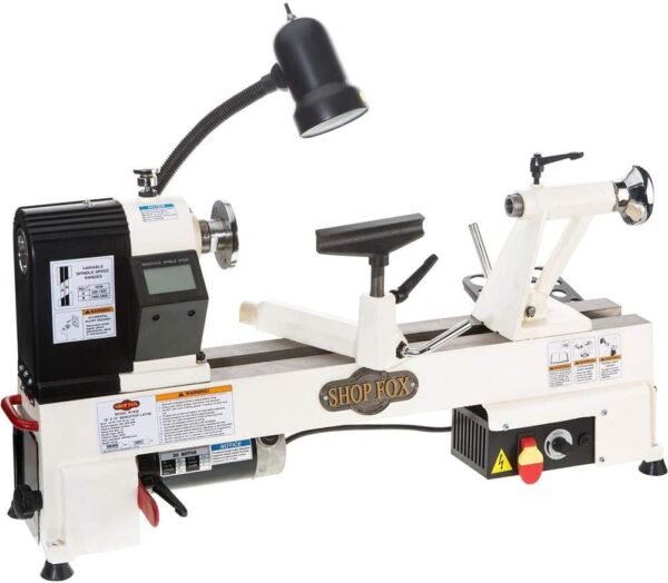 Shop Fox W1836 Bench Top Wood Lathe, 12" x 15"
