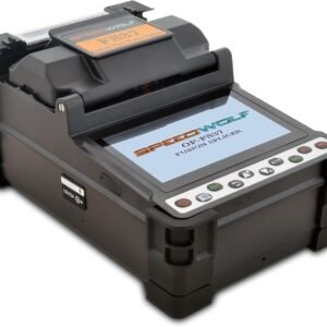 SPEEDWOLF 4.3" Touch LCD Screen High Precision Fiber Optic Fusion Splicer Machine for SM, MM, NZ-DS, EDF Fibers with Optical Fiber Cleaver and Automatic Focus Function(FS37A)