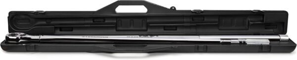Steelman 1-inch Drive Heavy Duty 200-1000 ft-lb Adjustable Torque Wrench, Audible and Tactile Indicator, Laser-Etched Scale, Extender and Storage Case Included - Image 8