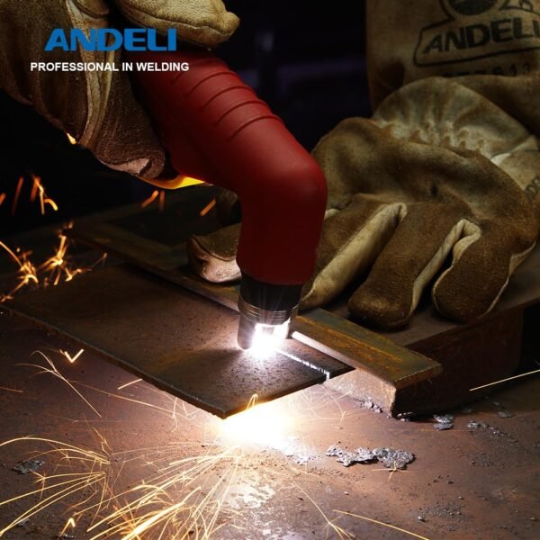 ANDELI 50Amp Plasma Cutter 110V/220V Built-in Air Compressor Maximum Cut Thickness 63/64″(25mm) Low Frequency DC Inverter IGBT Air Plasma Cutting Machine CUT-50Y Pro XS - Image 6