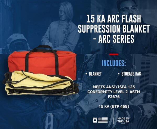 ARC Series 25 kA Arc Flash Suppression Blanket - Image 2