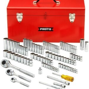 1/4", 3/8" & 1/2" Drive 101 Piece Socket Set