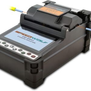 SPEEDWOLF 4.3" Touch LCD Screen High Precision Fiber Optic Fusion Splicer Machine for SM, MM, NZ-DS, EDF Fibers with Optical Fiber Cleaver and Automatic Focus Function(FS37)
