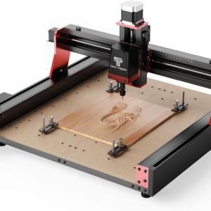 Twotrees CNC Router Machine TTC450 Pro for Woodworking, 3-Axis Engraving All-Metal Milling Machine for Wood Acrylic MDF Nylon Carving Cutting, Working Area 18.1x 18.1 x 3.1 inches