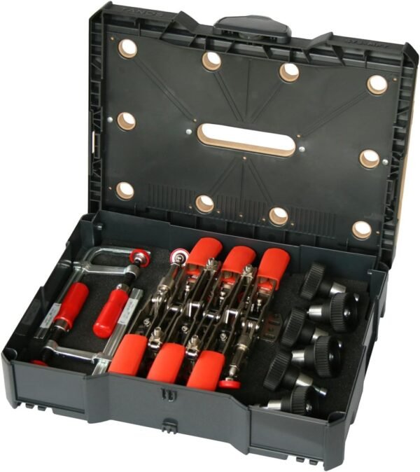 Bessey STC-S-MFT Systainer Toggle Clamp Set, Black, 1
