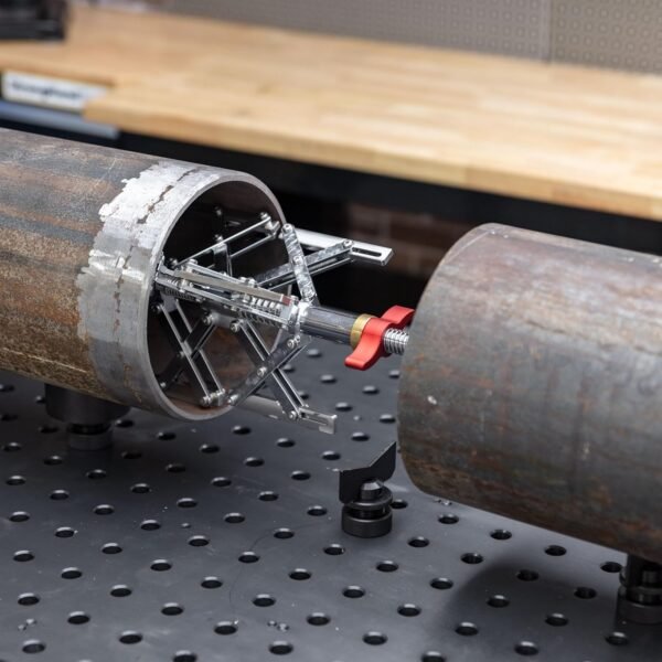 The Spider, Internal Pipe Fit-Up Clamp, CNC Machined for Precise Alignment, Stainless Steel Contact Points, Dual Locating Legs Adjustment, Versatile Fit: 4" to 8", CSA480 - Image 3