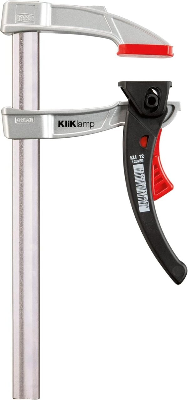 Bessey KLI-S Kliklamp Systainer Set with 16 Clamps, Silver, teilig - Image 2