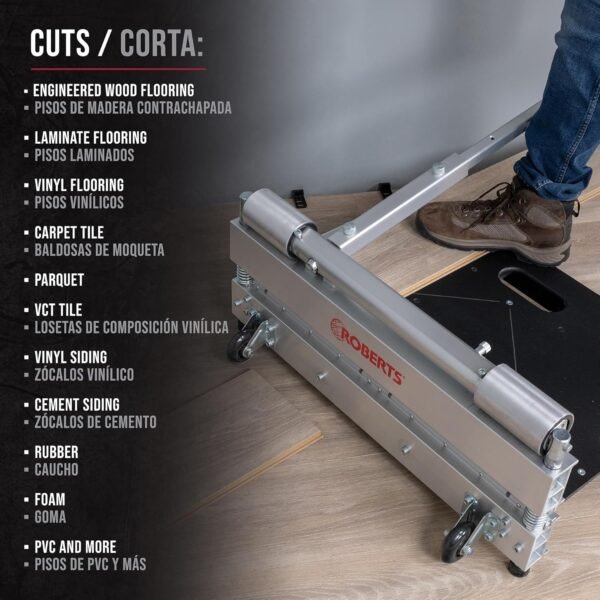 ROBERTS 25" PrecisionCuts Pro Multi-Floor Cutter - Image 6