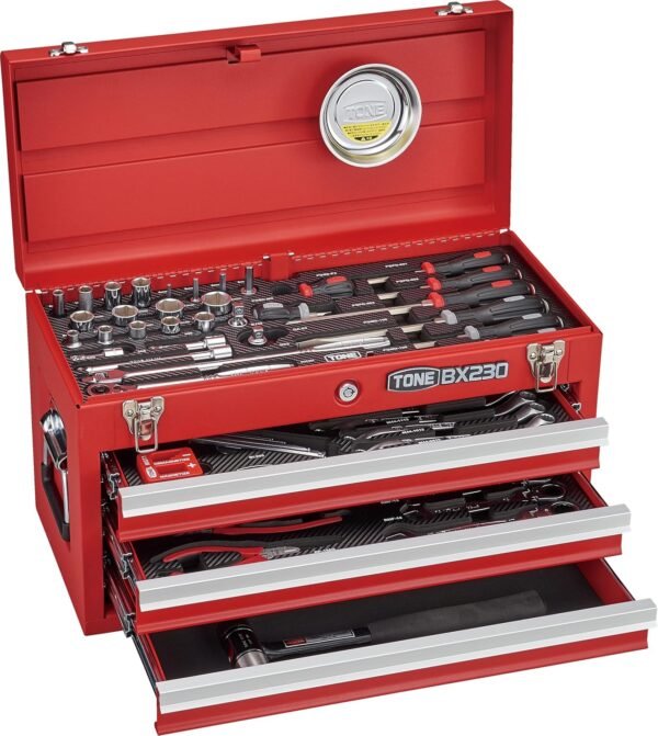 TONE Tool Set TSAT353 3/8" Inch Drive Red 69-Piece