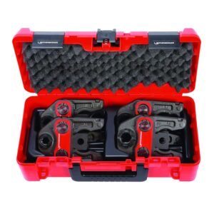 Romax 4000 Jaws, 6pc Copper Press Jaw Set A½" - A2"